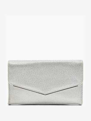 Catwalk Clutch Silber