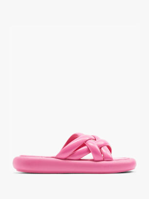 Catwalk Flache Pantolette Pink