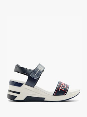TOM TAILOR Sandalo con tacco Blu Scuro