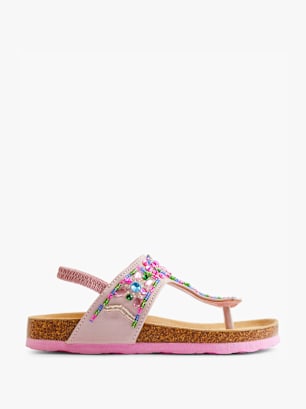 Graceland Sandal med tå-split Pink