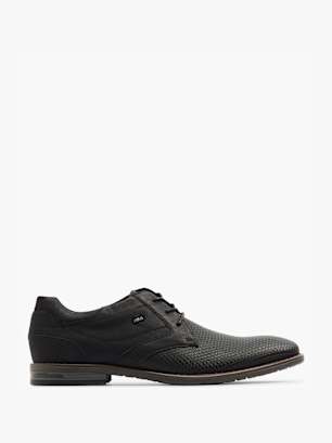 AM SHOE Společenská obuv Černá