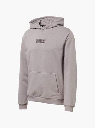 FILA Mikina s kapucňou Sivá