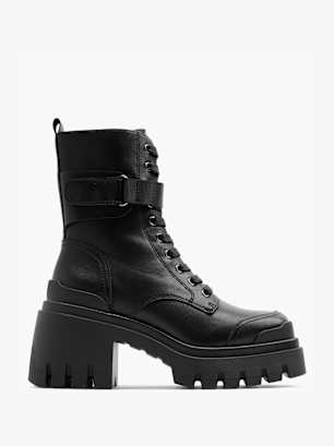 Catwalk Bota com cordões Preto