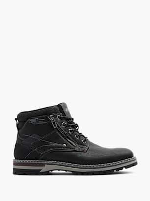 AM SHOE Schnürboots Schwarz
