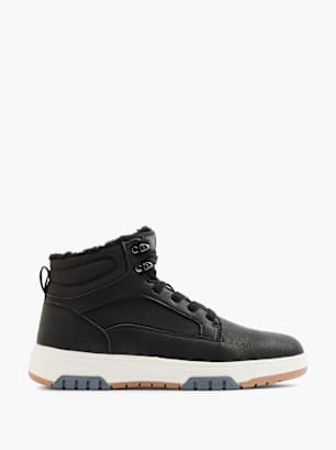 Venice Hoher Sneaker Schwarz