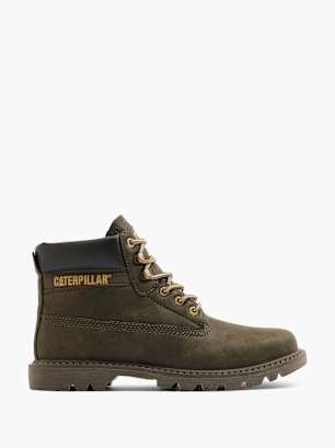 Caterpillar Bottes à lacets Olive