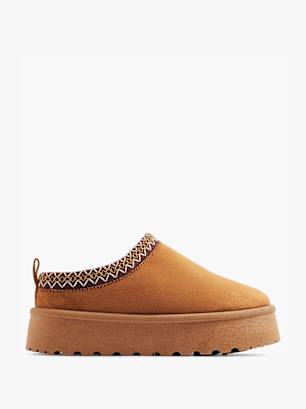 Graceland Lukket hjemmesko Beige