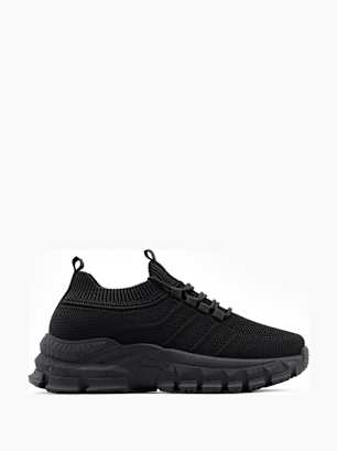 Graceland Pantofi sport chunky Negru