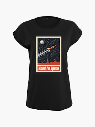 Mister Tee T-Shirt Schwarz