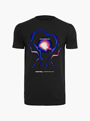 Mister Tee T-Shirt Schwarz