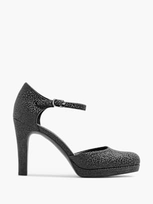 Catwalk Spangenpumps Schwarz