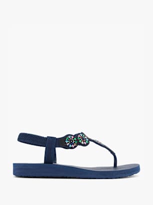 Skechers Zehentrenner-Sandale Blau