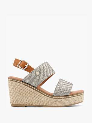 Xti Sandalias de tacón Plata