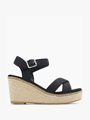 Xti Sandalias de tacón Negro