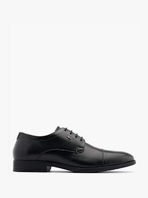 AM SHOE Business sko Sort