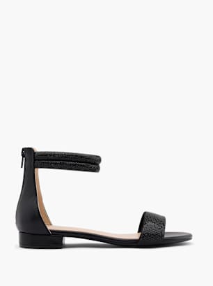 Catwalk Sandale Schwarz