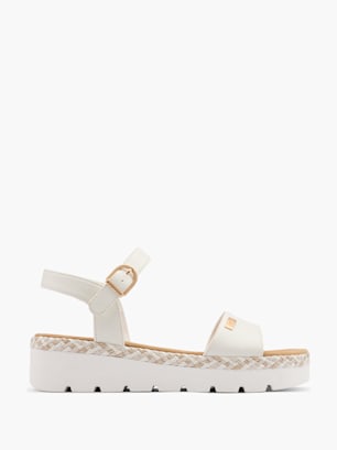 ESPRIT Sandales à talons Blanc cassé