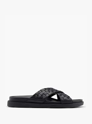 AM SHOE Slip-in sandal Svart