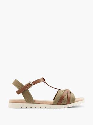 TOM TAILOR Sandale Olive