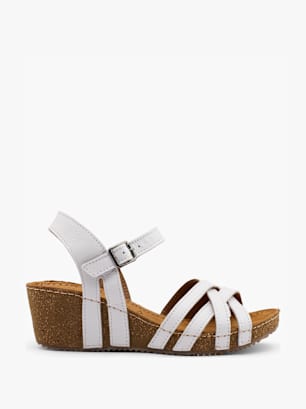 5th Avenue Sandales à talons Blanc