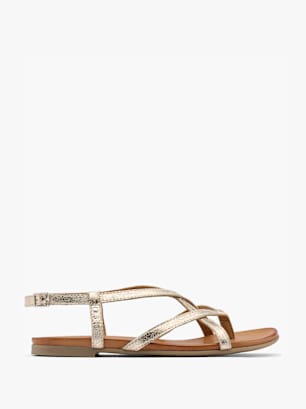 5th Avenue Zehentrenner-Sandale Gold