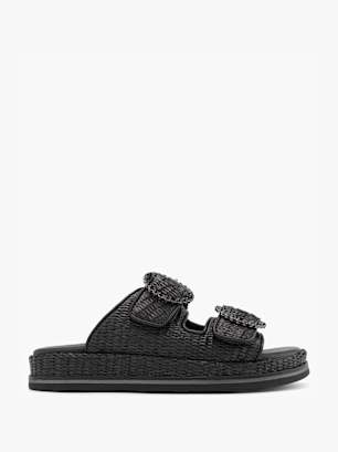 Catwalk Pantolette Schwarz