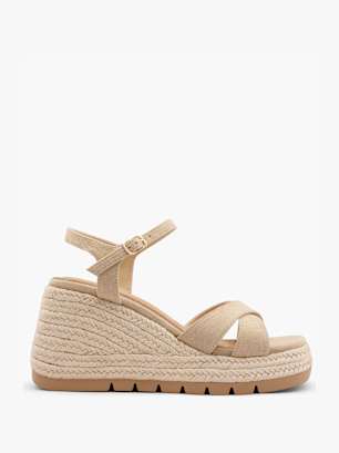 Catwalk Højhælet sandal Beige