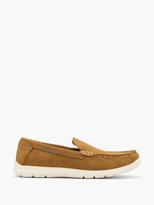 AM SHOE Mocassim Conhaque