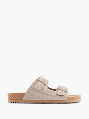 Graceland Ciabatta con plantare profondo Beige