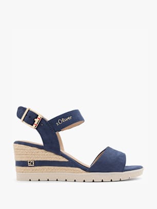 s.Oliver Sandalette Blau
