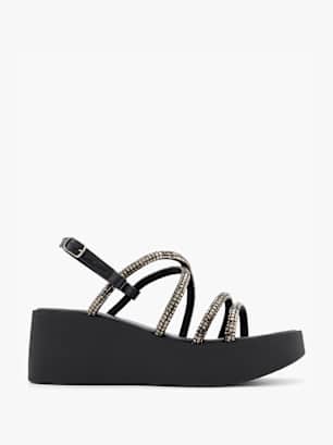 Catwalk Sandalo con tacco Nero