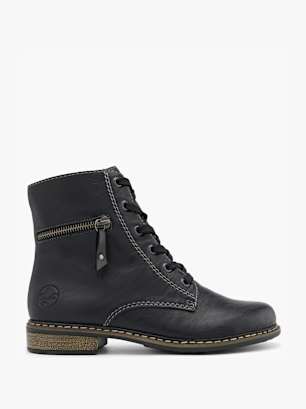 Rieker Bottes à lacets Noir