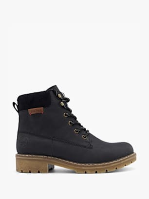 Rieker Bottes à lacets Noir