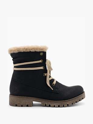 Rieker Bottes à lacets Noir