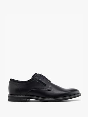 AM SHOE Business sko Sort