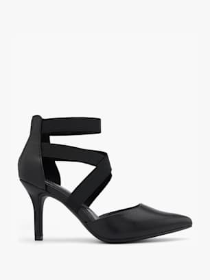 Graceland Sapato de salto com fivela Preto