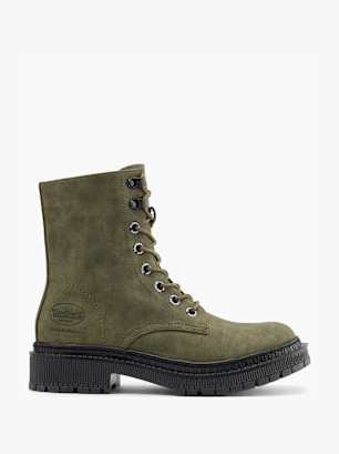Dockers Bottes à lacets Kaki