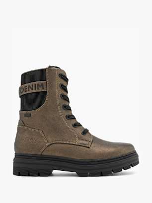 TOM TAILOR Schnürboots Braun