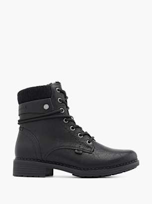 Easy Street Bottes à lacets Noir