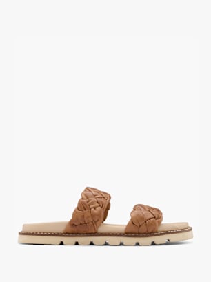 Claudia Ghizzani Slip in sandal Brun