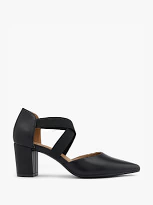 Graceland Tacones con hebilla Negro