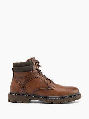 Wrangler Schnürboots Cognac