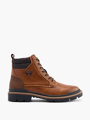 Wrangler Bottes à lacets Marron