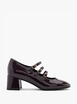 Catwalk Tacones con hebilla Burdeos