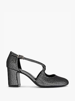Graceland Tacones con hebilla Negro
