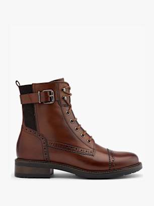 5th Avenue Bottes à lacets Marron
