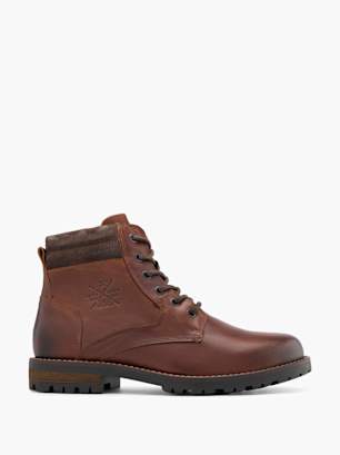 AM SHOE Schnürboots Braun