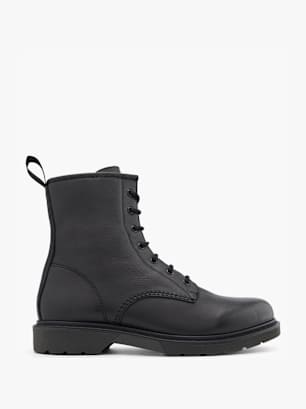 AM SHOE Stivale allacciato Nero