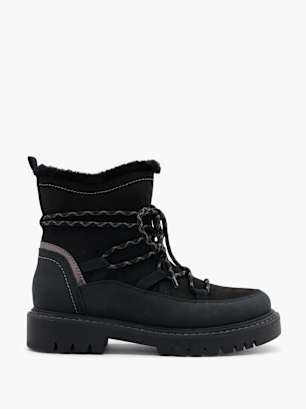 Catwalk Schnürboots Schwarz