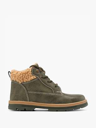 Vty Bottes à lacets Kaki